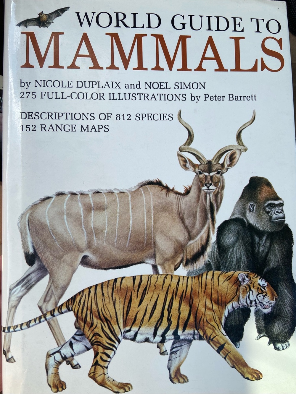 Vintage 70s 1970s animal animals book Mammals Mammal Nature wildlife illustrated